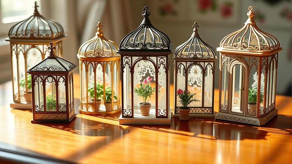 victorian conservatory miniature collection