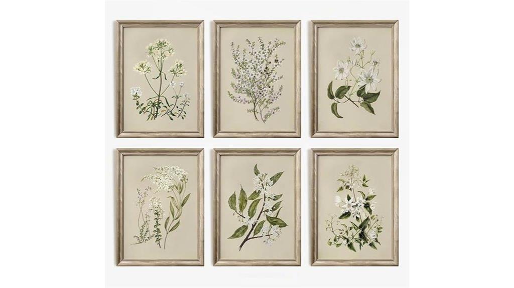 vintage floral canvas prints