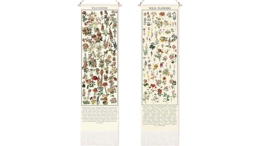vintage floral tapestry pack