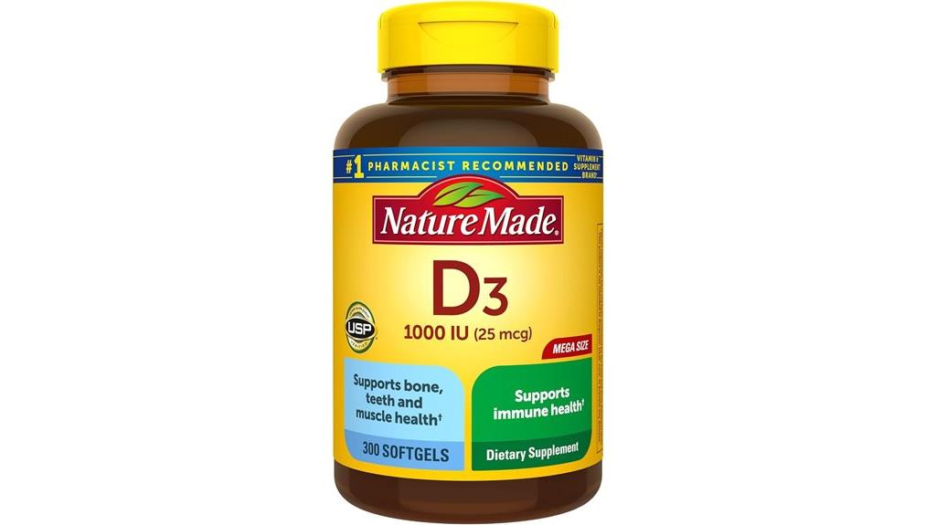 vitamin d3 softgel capsules