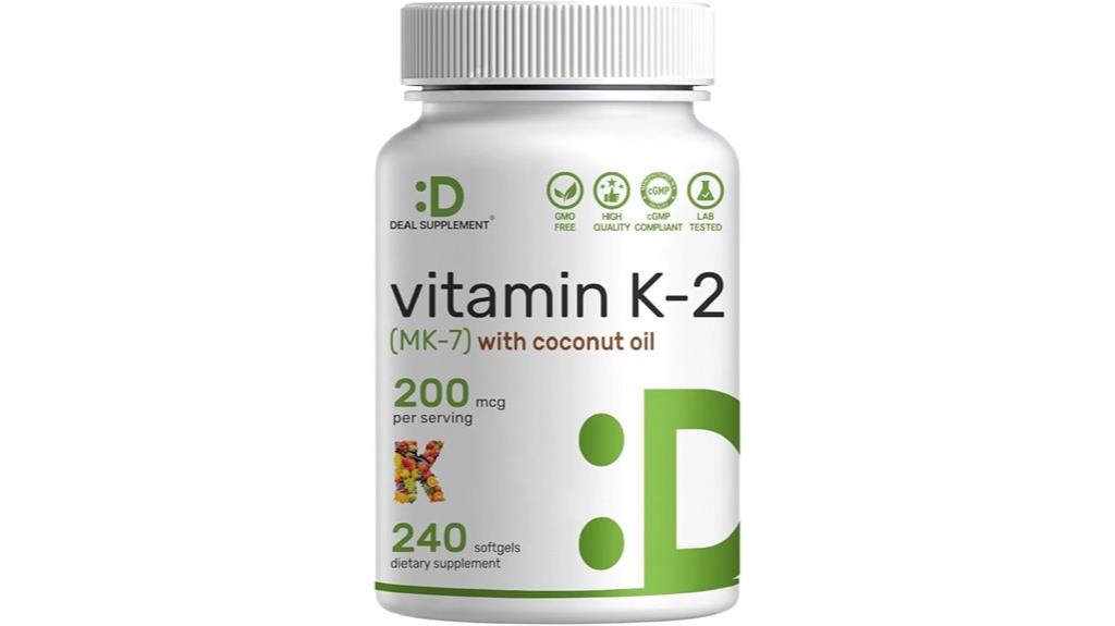 vitamin k2 mk 7 softgels
