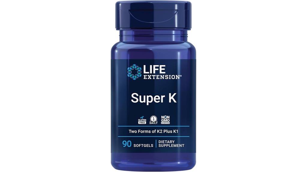vitamin k supplement softgels