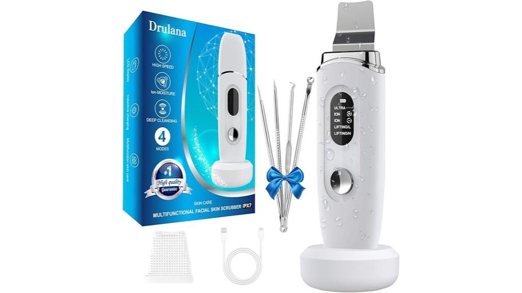 waterproof lcd skin scrubber