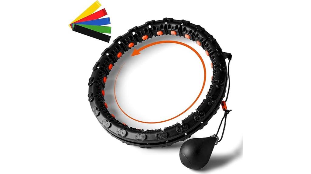 weighted smart hula hoop