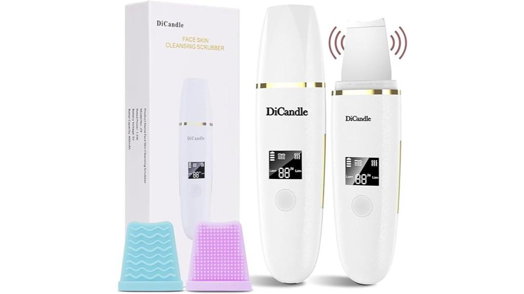 white gold skin scrubber