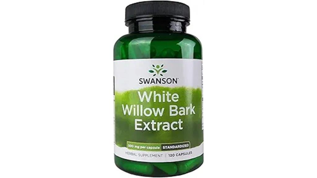 white willow bark capsules