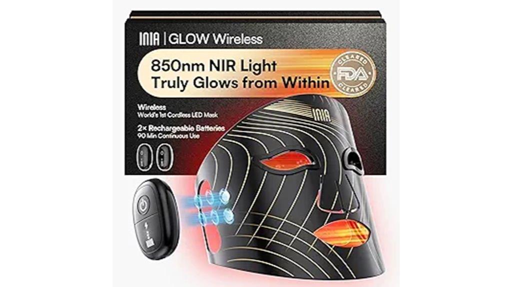 wireless led face mask