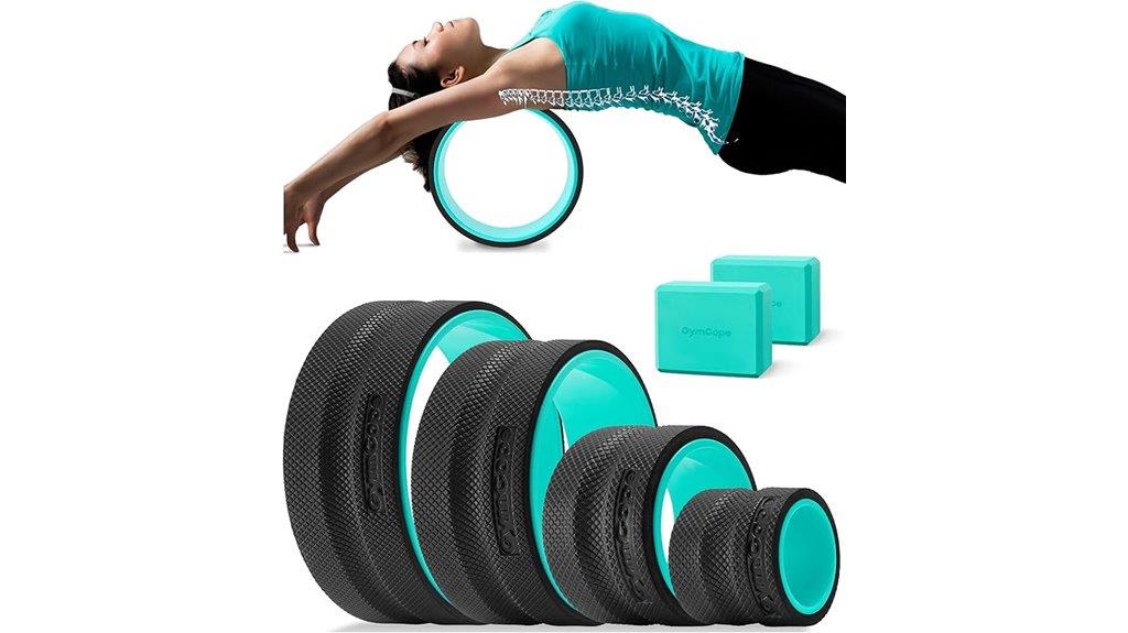 yoga roller wheel set