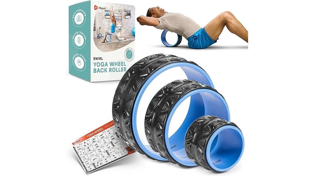yoga wheel pain relief