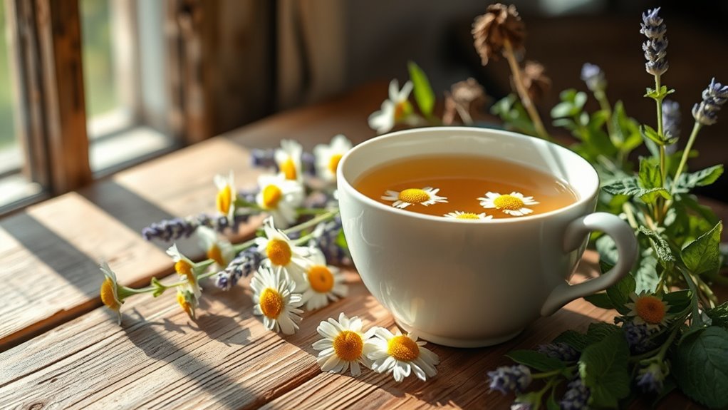 calming herbal tea benefits