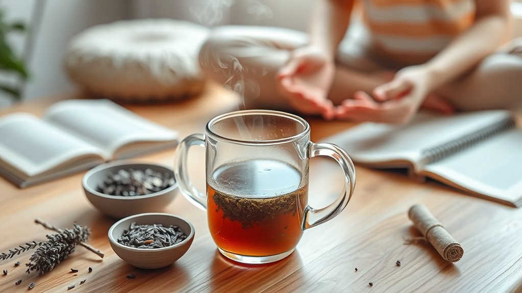 combine herbal and mindfulness techniques
