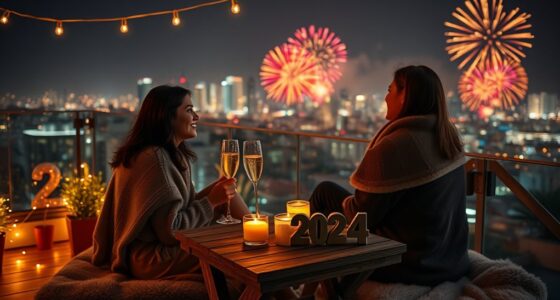 couples new year celebrations