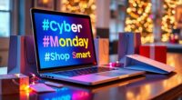 cyber monday deal hashtags
