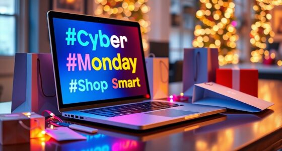 cyber monday deal hashtags