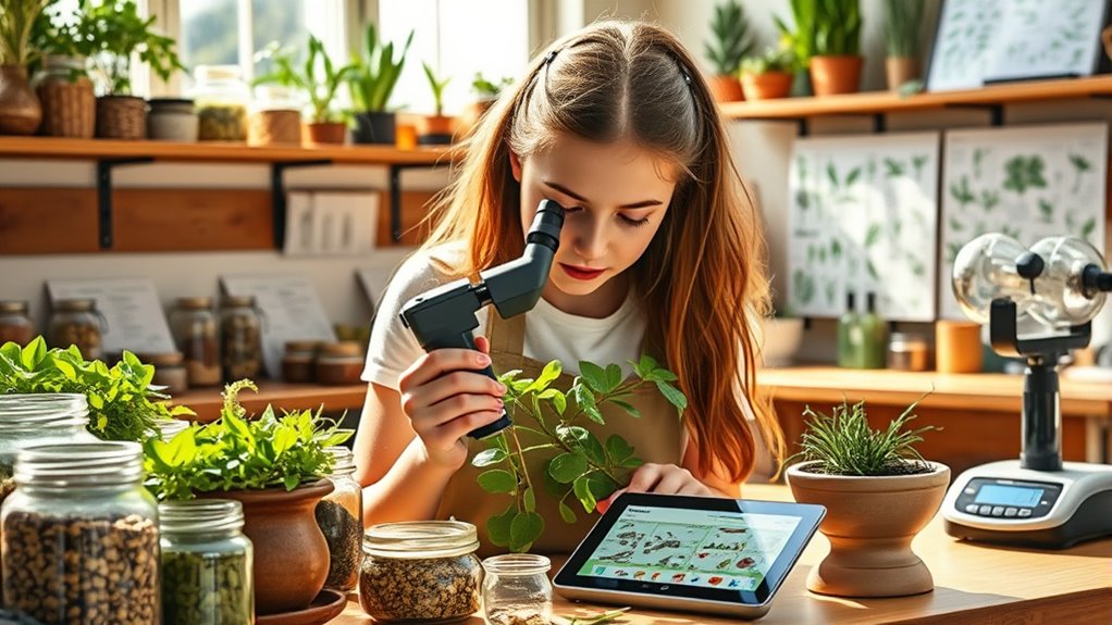 digital herb identification tools