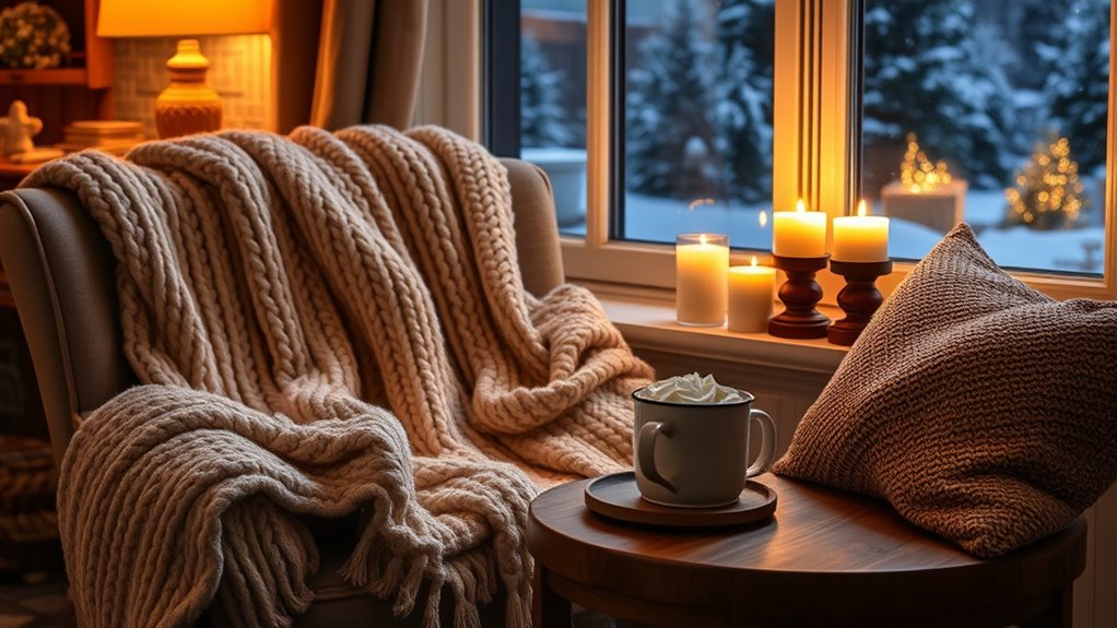 embrace winter cozy hashtags