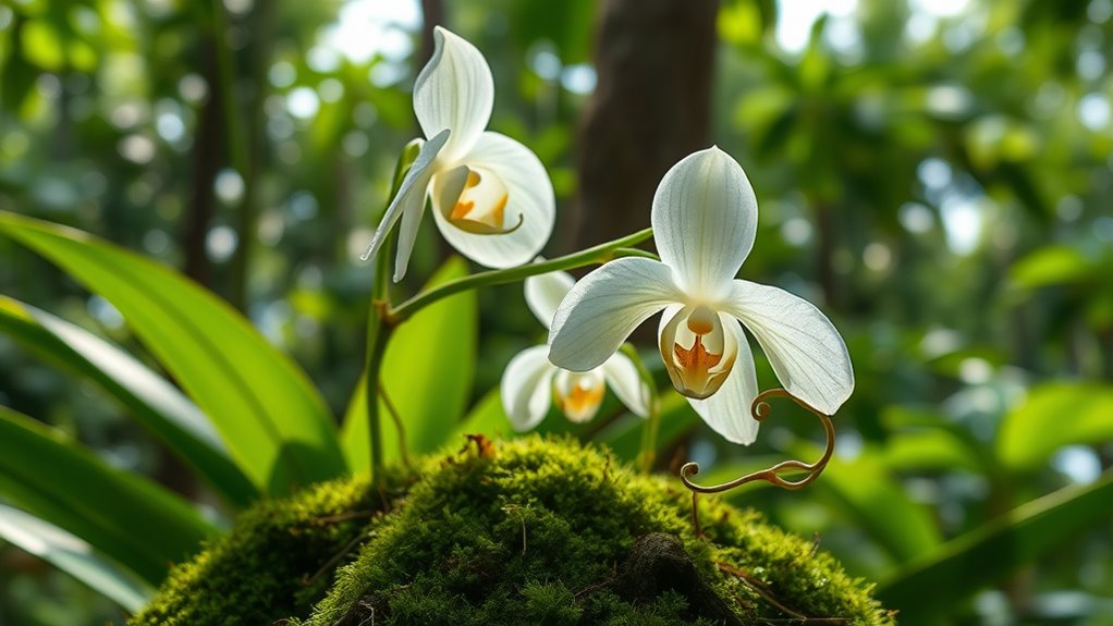 ethereal resilient leafless orchid