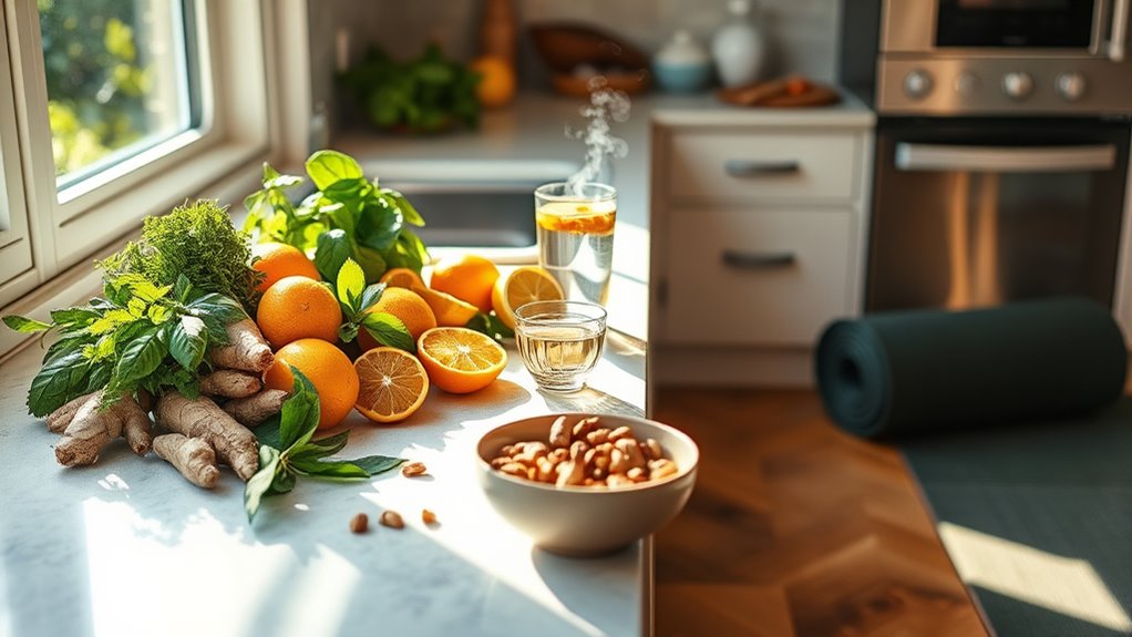 exercise diet inflammation reduction