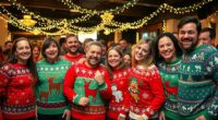 festive ugly sweater celebrations