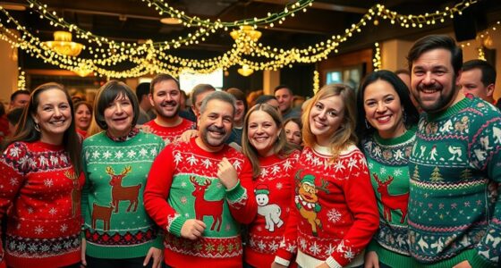 festive ugly sweater celebrations