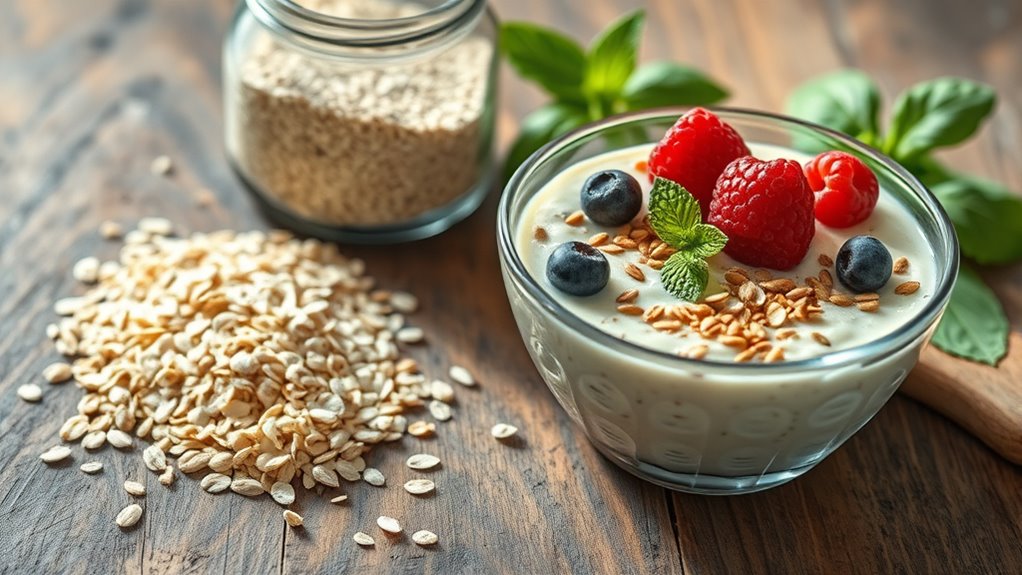 fiber rich gut health boost