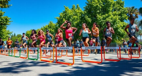 fitness challenge hashtags