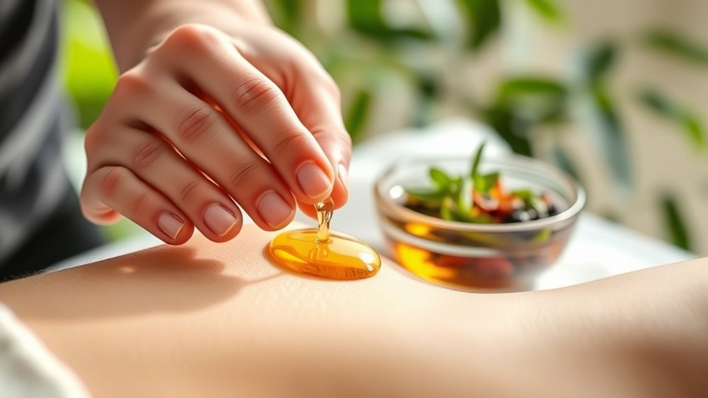gentle consistent massage technique