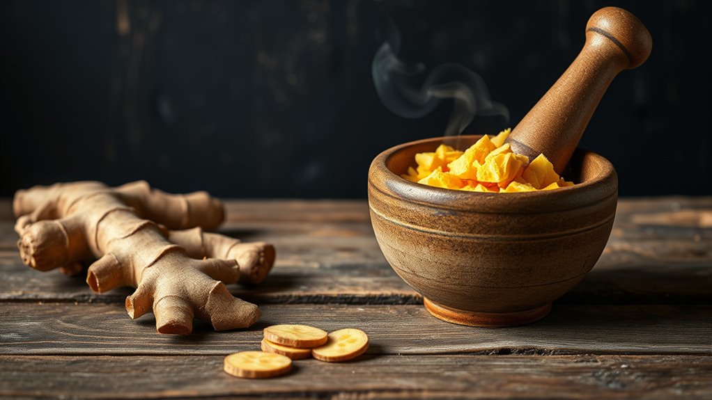 ginger relieves dental pain