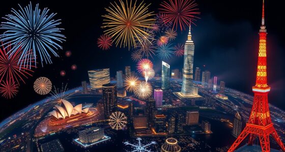 global new year celebrations