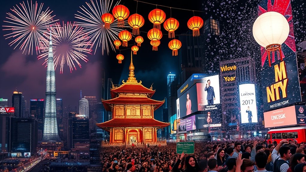 global new year celebrations traditions