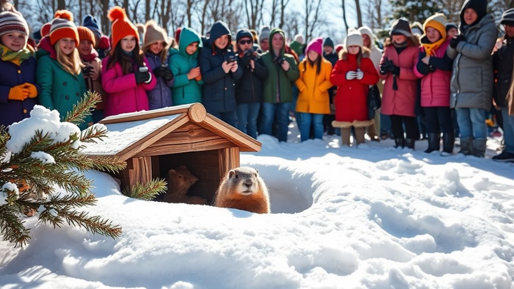 groundhog shadow prediction folklore