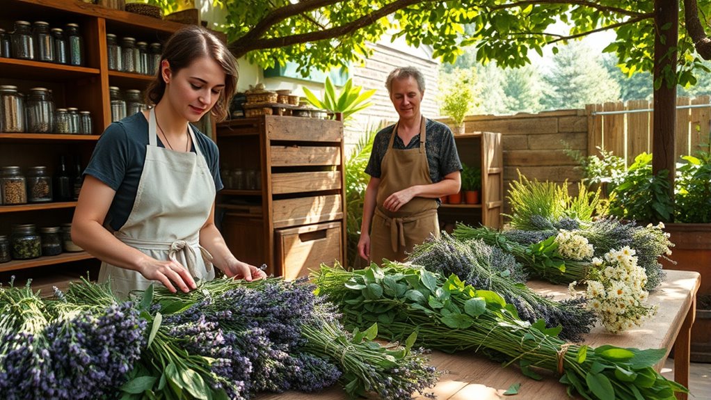 hands on herbal healing training