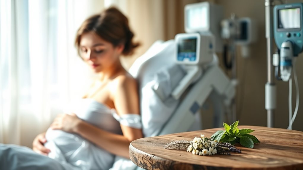 herb risks during labor