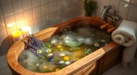 herbal baths reduce stress