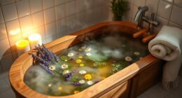 herbal baths reduce stress