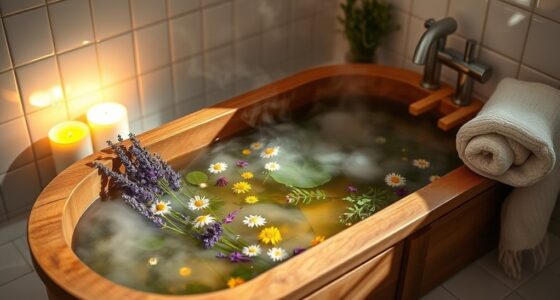 herbal baths reduce stress