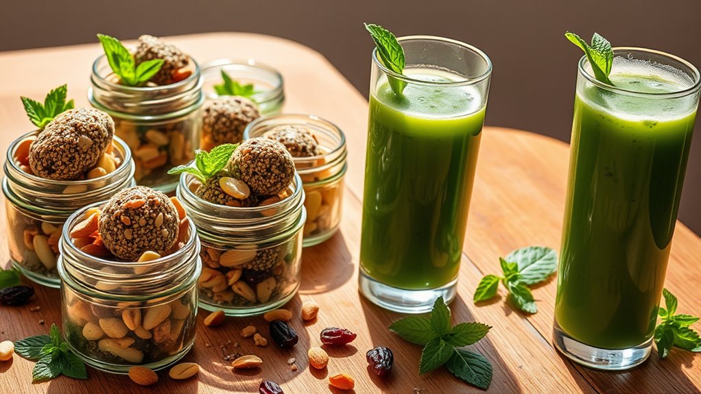 herbal energy snack recipes