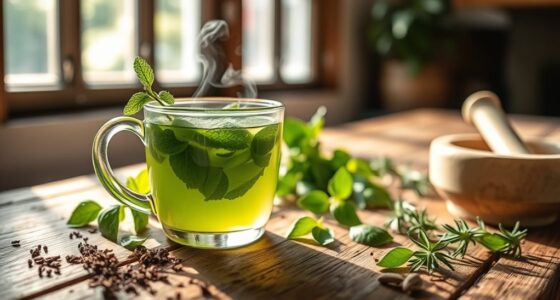 herbal morning energizing drinks