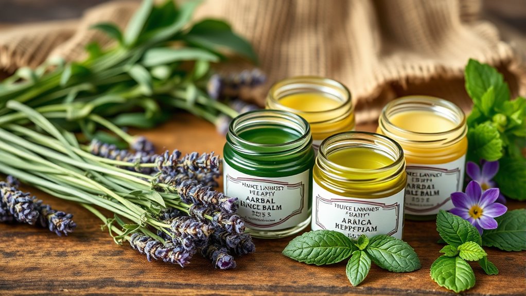 herbal oils reduce pain