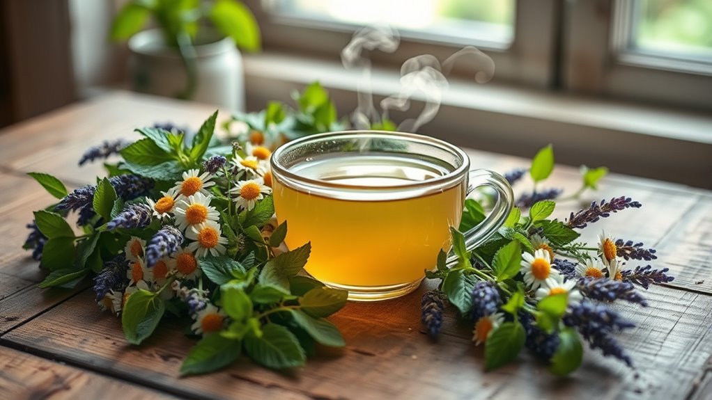 herbal routines soothe digestion