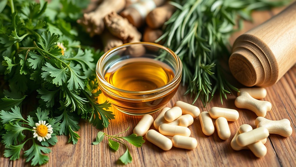 herbal supplements support bone healing