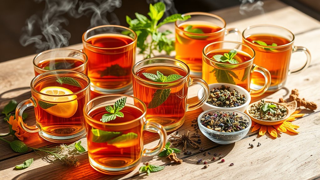 herbal teas energize naturally