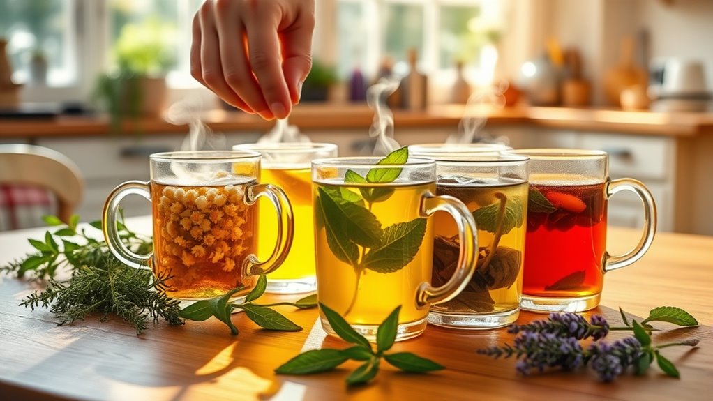 herbal teas promote calmness