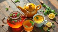 herbal teas reduce inflammation