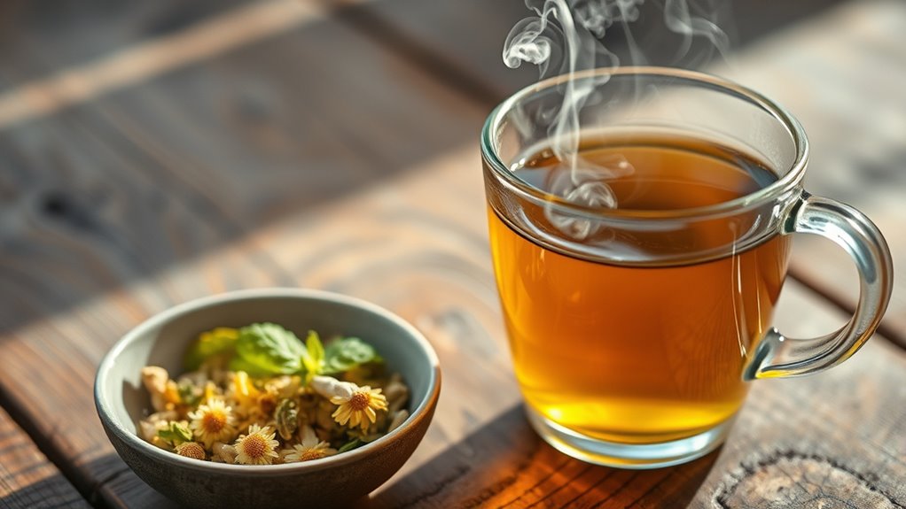 herbal teas soothe and heal