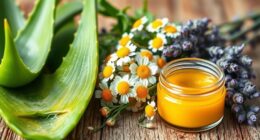 herbal treatments soothe skin