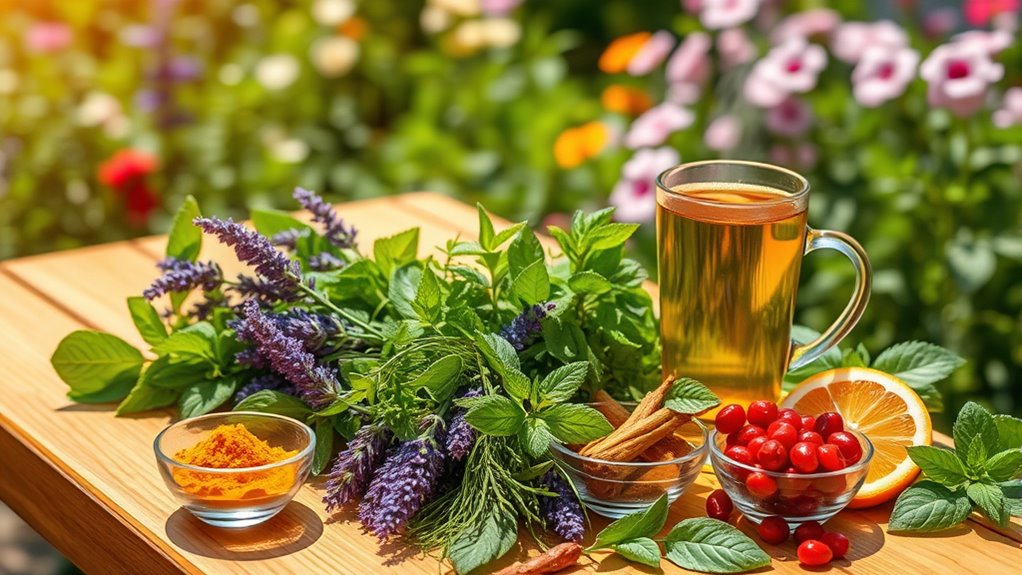 herbs boost immune defense