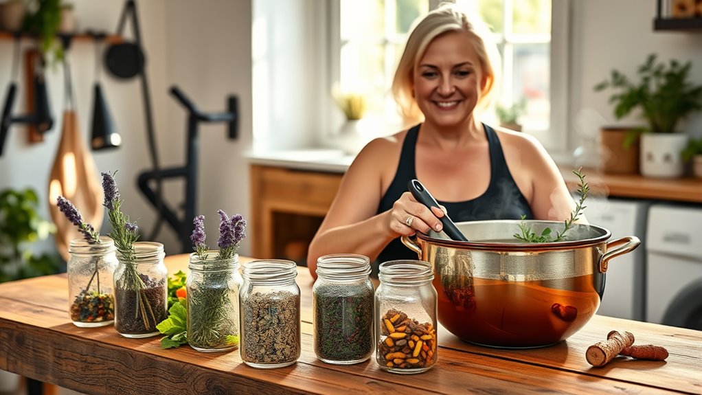 herbs diet exercise synergy