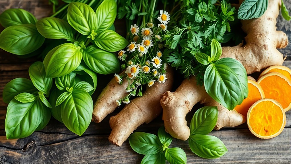 herbs reduce gut inflammation