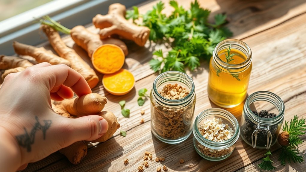 herbs reduce inflammation and pain